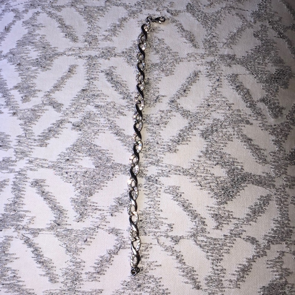 Silver link bracelet